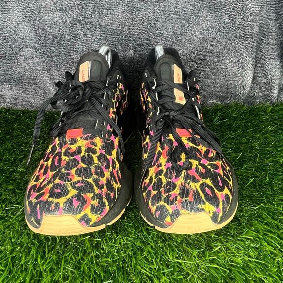 Brooks Launch 9 Running Shoes Women’s 8.5 Medium Black Neon Pink Yellow - Picture 2 of 9